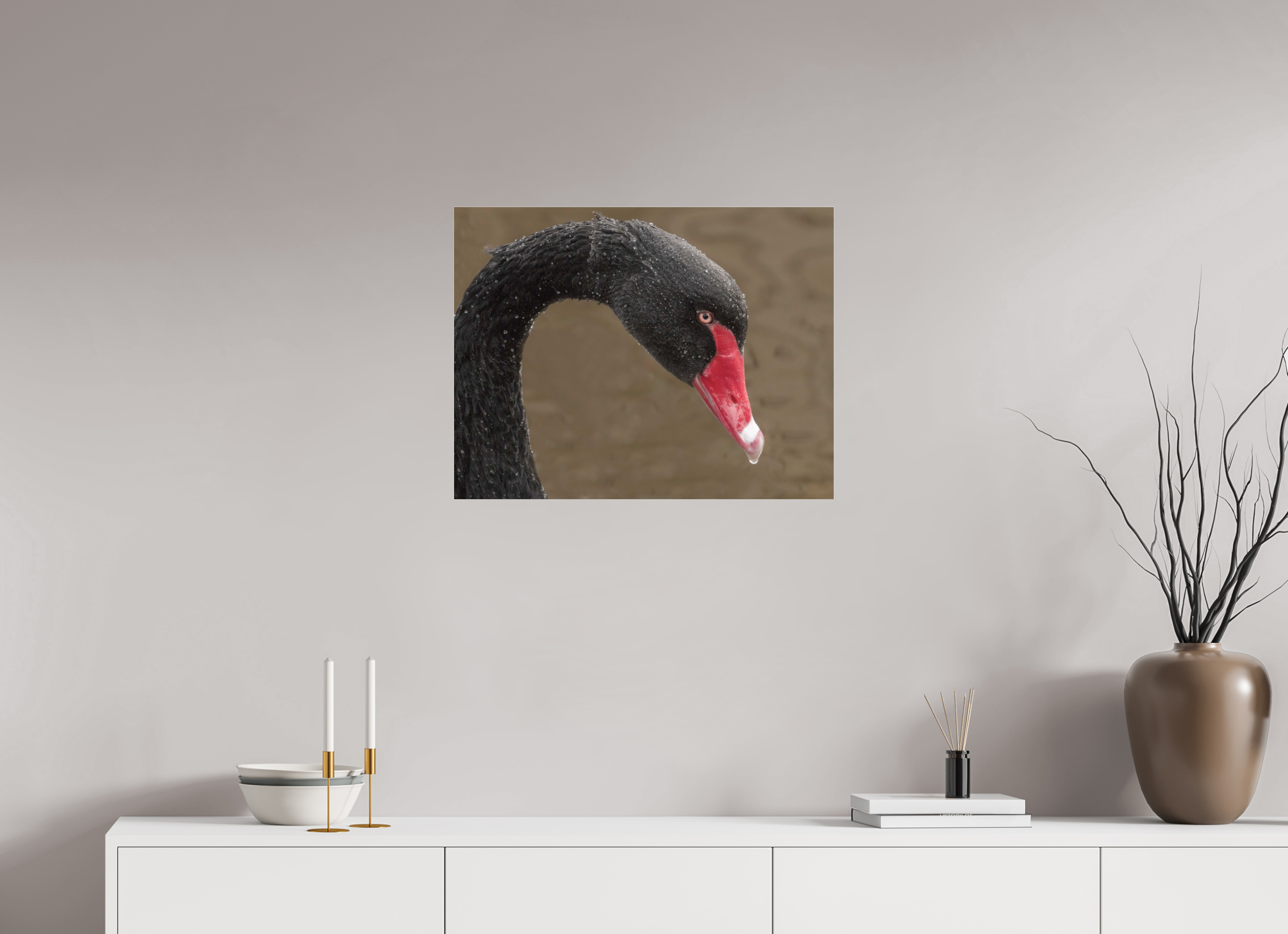 65 x 50 cm, Premium Acrylic Print – Glossy Emerging