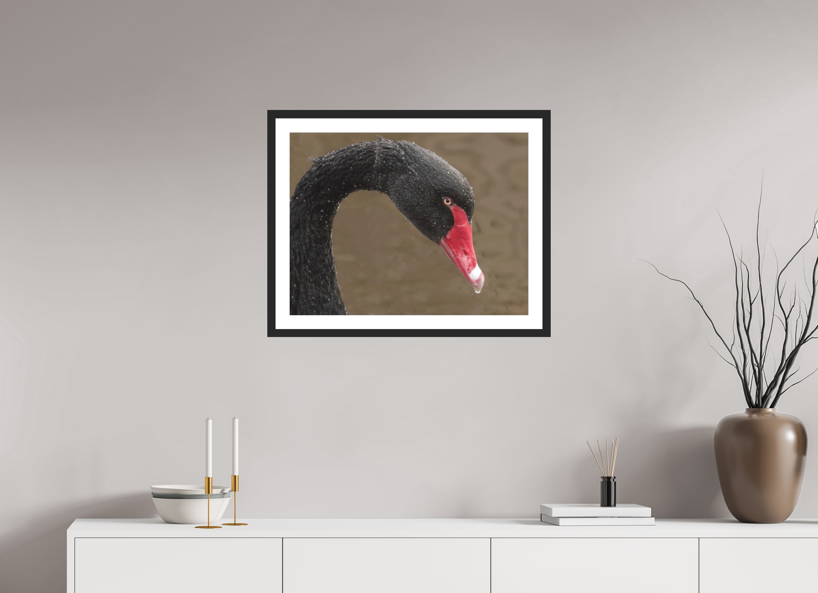 65 x 50 cm, Premium Fine Art – Baryta – Black Frame – Museum Glass Emerging