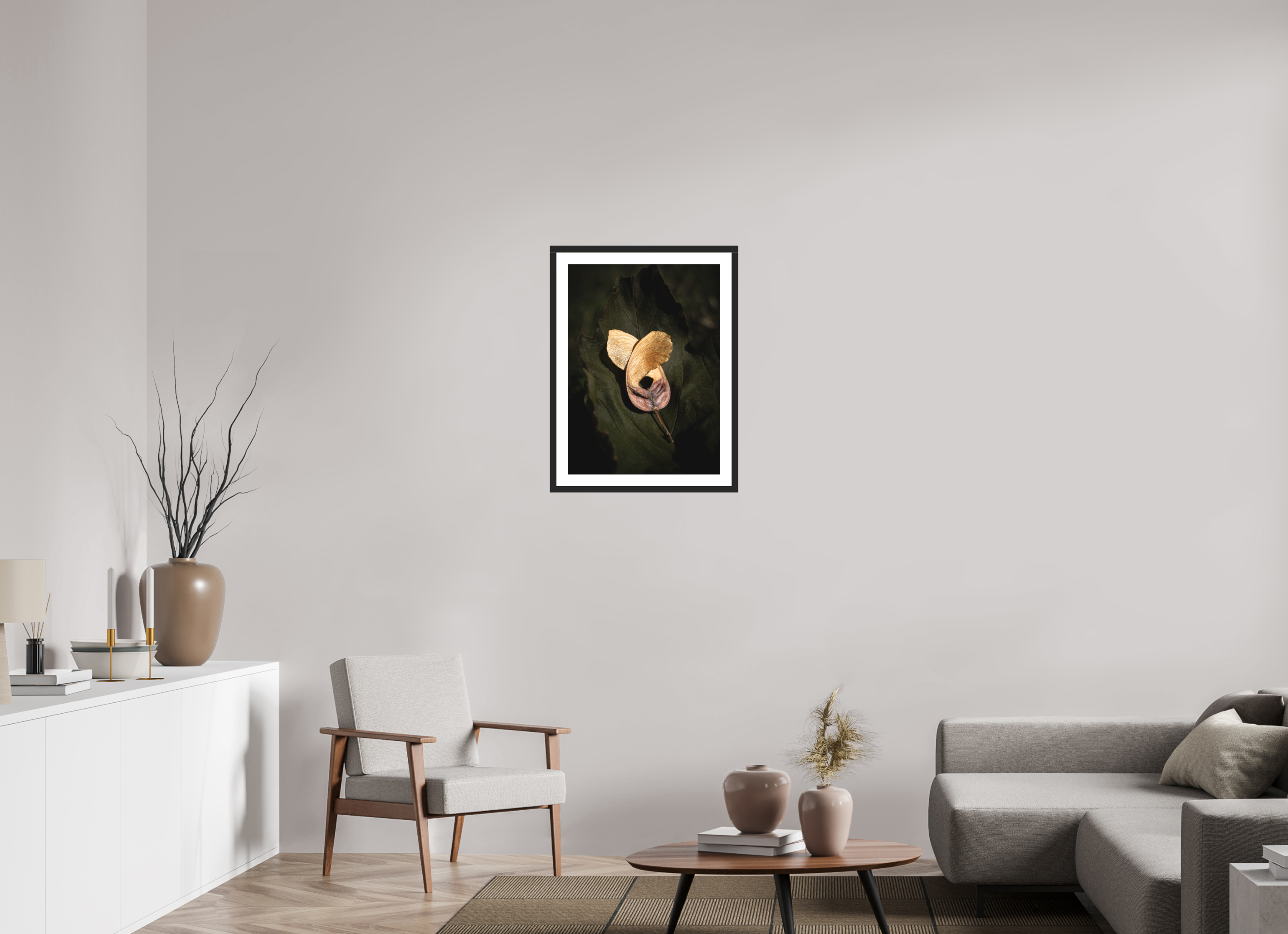 50 x 68.8 cm, Premium Fine Art – Baryta – Black Frame – Museum Glass Nature’s Wings