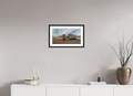 48 x 27 cm, Premium Fine Art – Baryta – Black Frame – Museum Glass Time and Tide — Crow Point