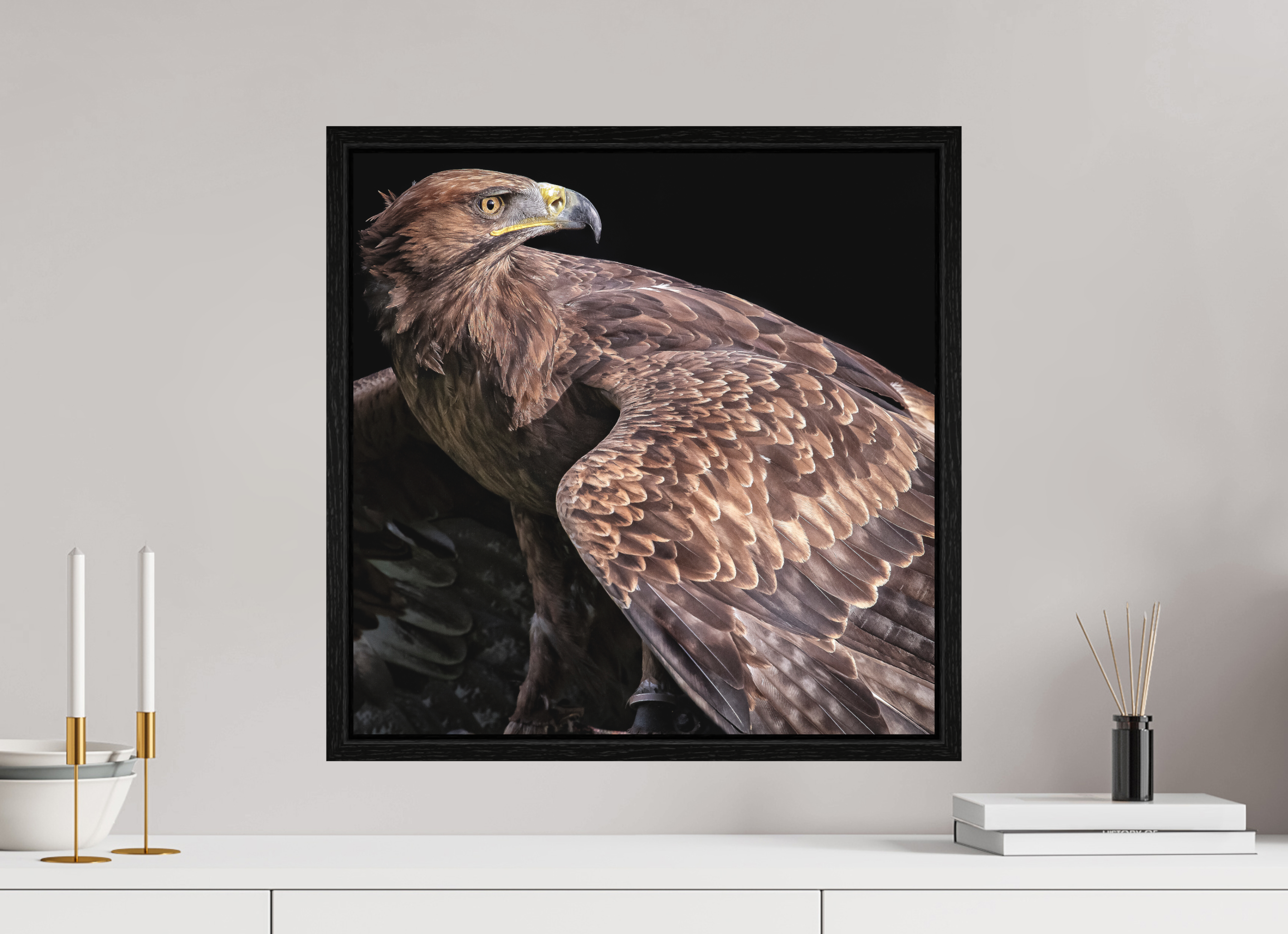 50 x 50 cm, Fine Art Print – Photo Rag Baryta – Framed Sovereign