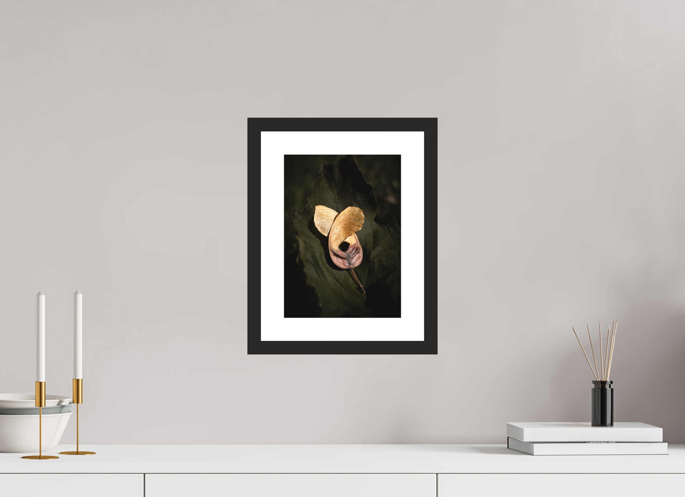 20 x 27.5 cm, Premium Fine Art – Baryta – Black Frame – Museum Glass Nature’s Wings