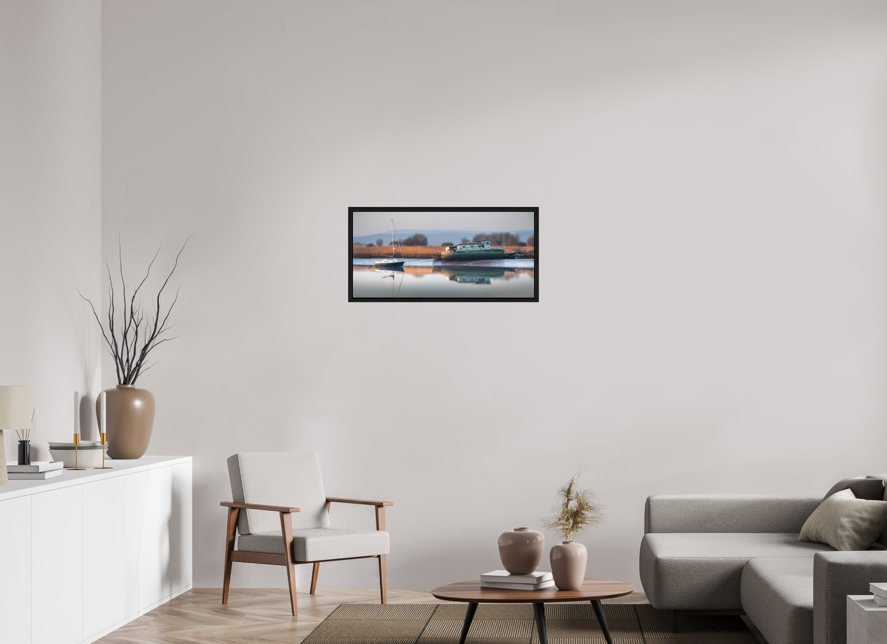 84.7 x 40 cm, Fine Art Print – Photo Rag Baryta – Framed Passing Time