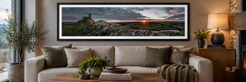 Between Stone and Sunset — Brentor