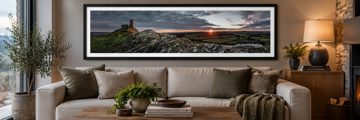 Between Stone and Sunset — Brentor