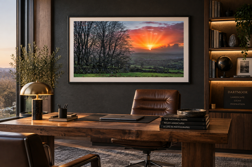 A Blaze Before Nightfall — Dartmoor.