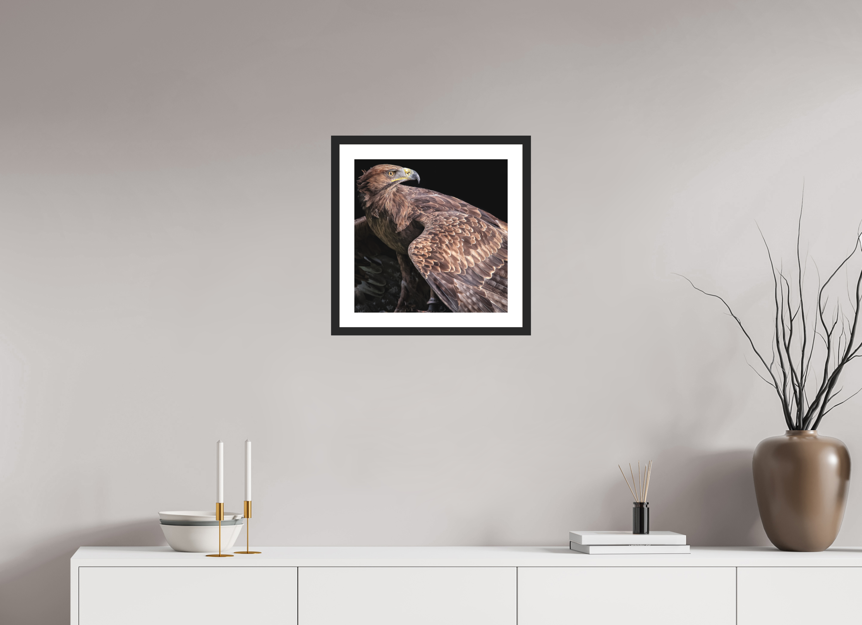 40 x 40 cm, Premium Fine Art – Baryta – Black Frame – Museum Glass Sovereign