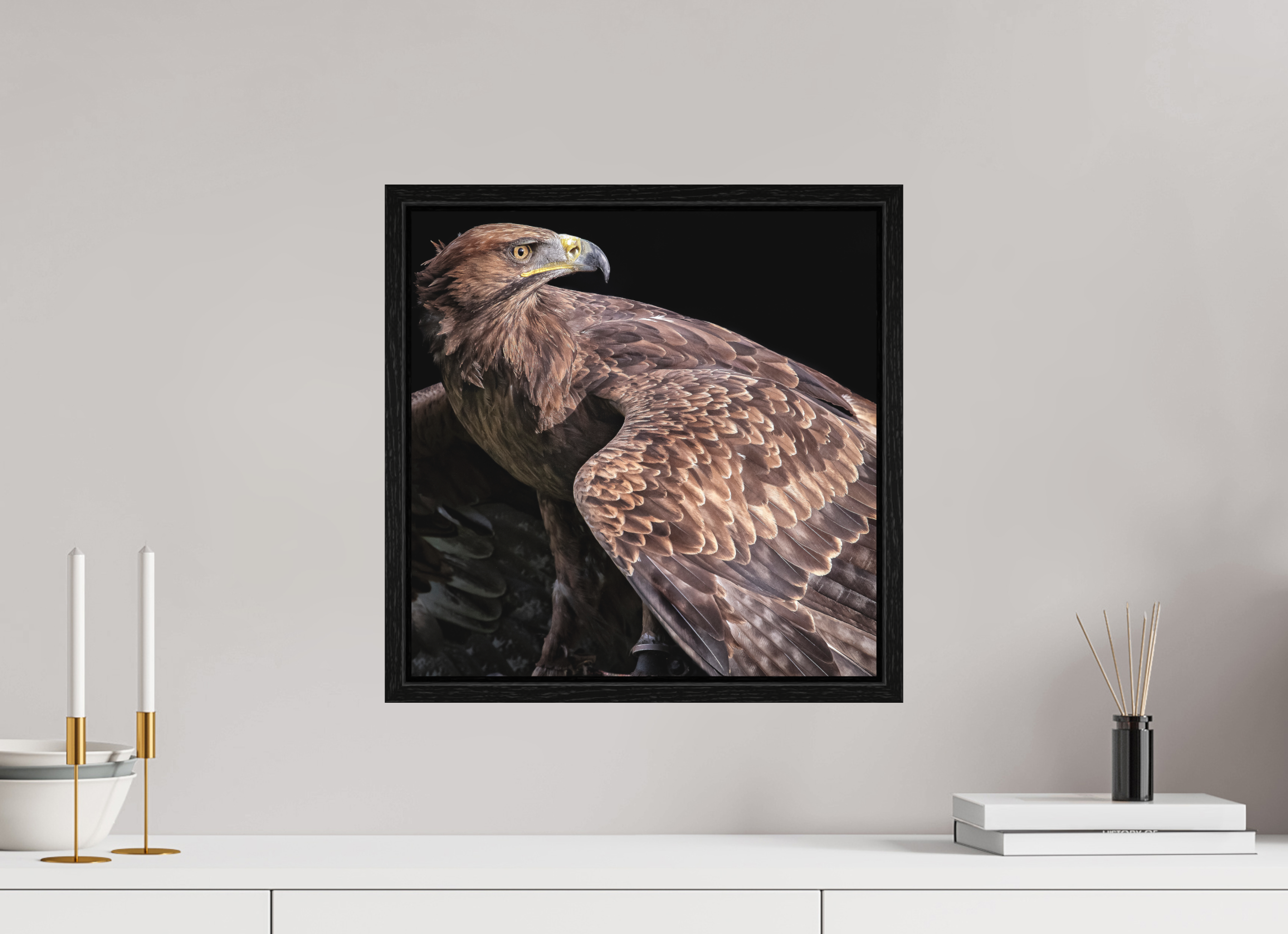 40 x 40 cm, Fine Art Print – Photo Rag Baryta – Framed Sovereign