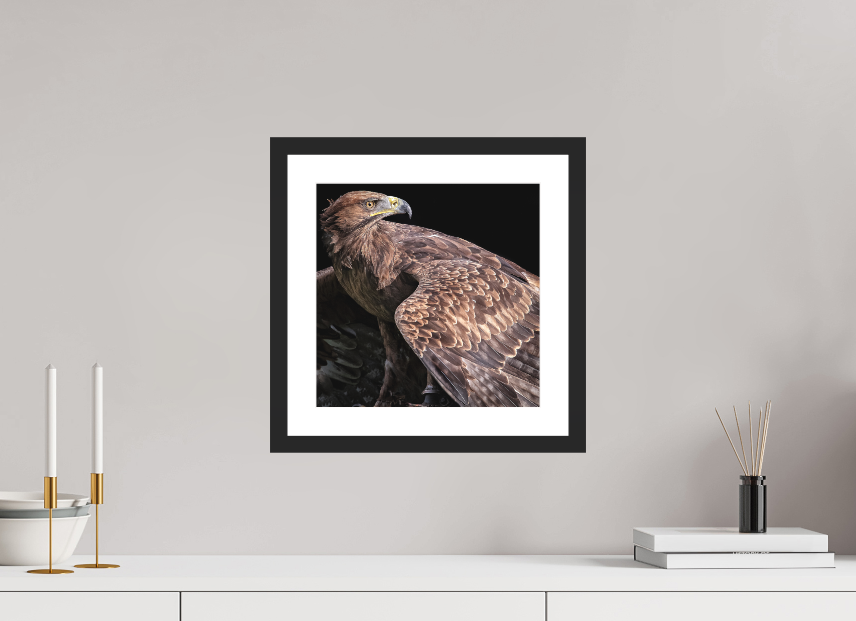 30 x 30 cm, Premium Fine Art – Baryta – Black Frame – Museum Glass Sovereign